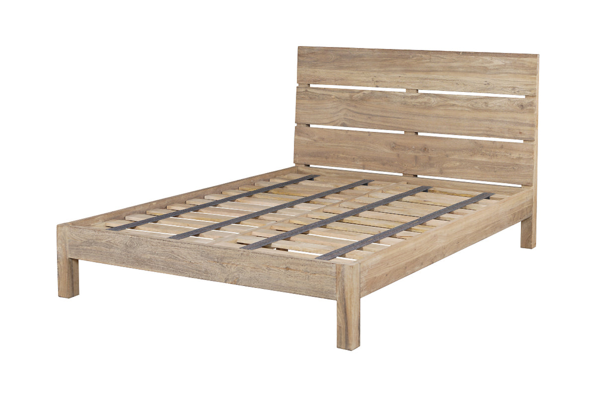 Iya Reclaimed Wood Bed - Natural