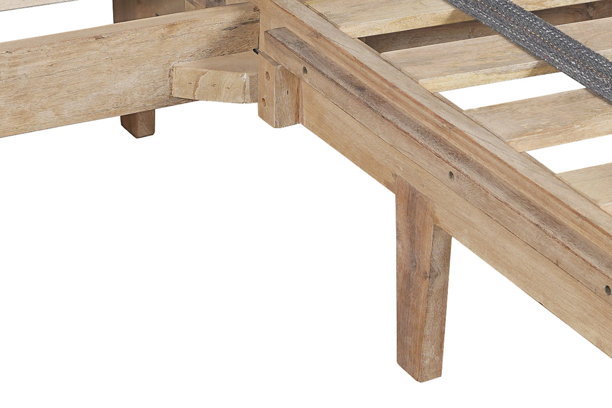 Iya Reclaimed Wood Bed - Natural
