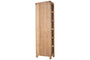 Ibo Reclaimed Wood & Glass Cabinet - Natural - Tall