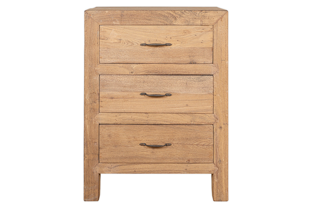 Iya Reclaimed Wood Chest of Drawers - Natural - Small
