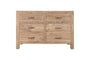 Iya Reclaimed Wood Chest of Drawers - Natural - Large