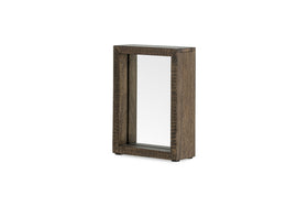 Indu Standing Mango Wood Frame - Dark Ash