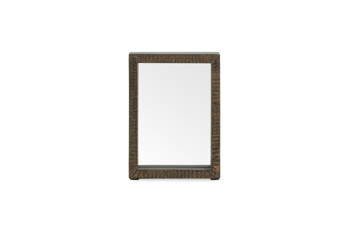 Indu Standing Mango Wood Frame - Dark Ash