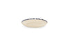 Indigo Drop Garlic Grater - Cream & Indigo