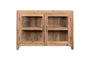 Ibo Reclaimed Wood & Glass Sideboard - Natural