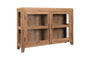 Ibo Reclaimed Wood & Glass Sideboard - Natural