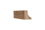 Ibo Reclaimed Wood Storage Shelf - Natural