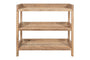 Ibo Reclaimed Wood Pantry Standing Shelves - Natural