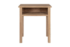 Iya Reclaimed Wood Bedside Table - Natural