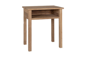Iya Reclaimed Wood Bedside Table - Natural