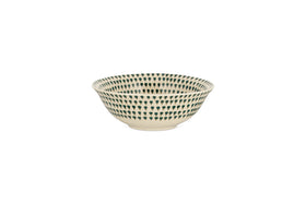 Juniper Drop Cereal Bowl - Cream & Juniper