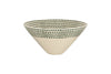 Juniper Drop Serving Bowl - Cream & Juniper - Large
