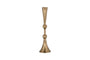 Javanee Candle Holder - Antique Brass