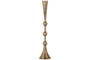 Javanee Candle Holder - Antique Brass