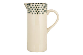 Juniper Drop Jug - Cream & Juniper - Large