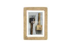 Jahala Wall Hung Photo Frame - Antique Brass  - Antique Brass - Large