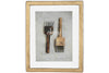 Jahala Wall Hung Photo Frame - Antique Brass