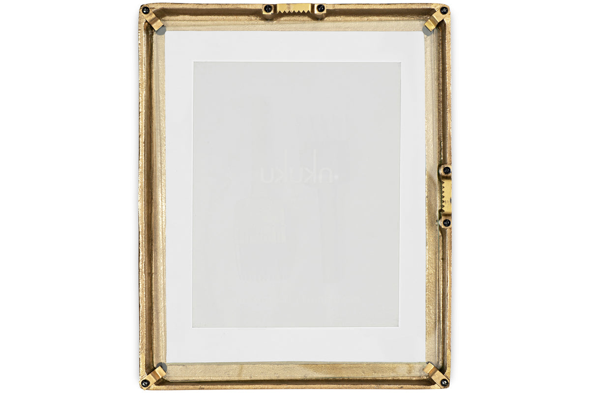 Jahala Wall Hung Photo Frame - Antique Brass