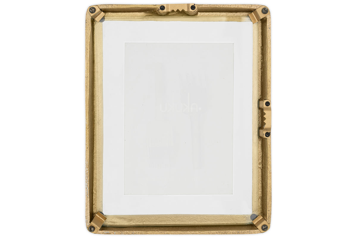 Jahala Wall Hung Photo Frame - Antique Brass