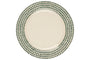Juniper Drop Dinnerware Set - Cream & Juniper (Set of 12)