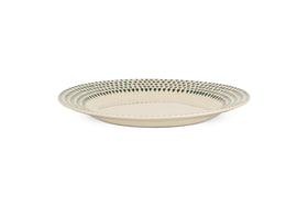 Juniper Drop Dinner Plate - Cream & Juniper