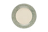 Juniper Drop Side Plate - Cream & Juniper