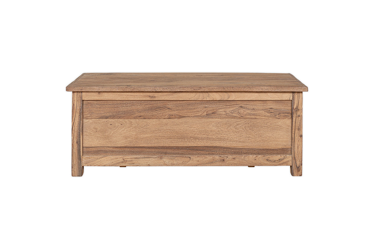 Karadi Reclaimed Wood Storage Bench - Natural