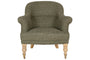 Kiana Cotton Armchair - Moss
