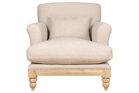 Kashi Linen Armchair - Natural