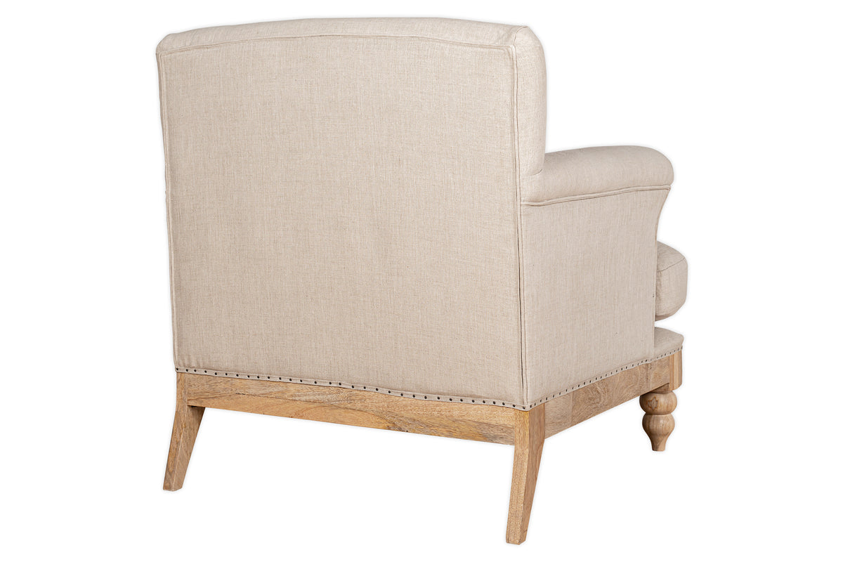 Kashi Linen Armchair - Natural