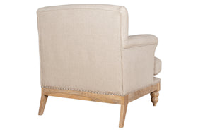 Kashi Linen Armchair - Natural