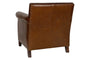 Knada Leather Armchair - Chocolate Brown