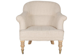 Kiana Cotton Armchair - Natural