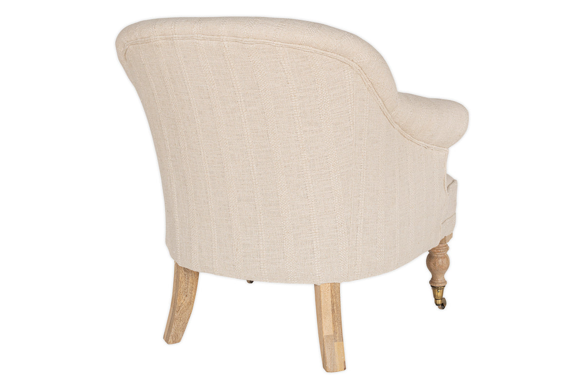 Kiana Cotton Armchair - Natural