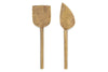 Kasa Cheese Knives - Antique Brass (Set of 2)