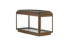 Kiwanda Wide Lantern - Antique Brass