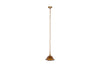 Keju Organic Shape Recycled Glass Pendant - Dark Amber