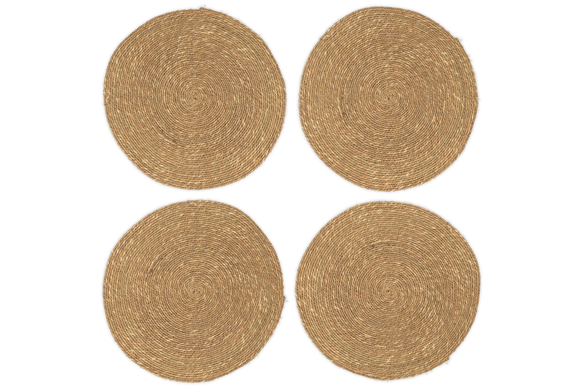Keso Woven Placemats - Brown (Set of 4)