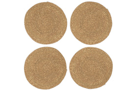 Keso Woven Placemats - Brown (Set of 4)