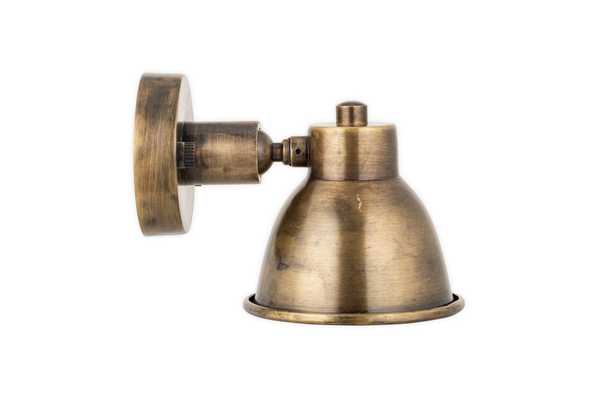Kasai Brass Spotlight - Antique Brass