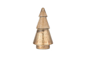 Konara Glass Tree - Gold Crackle