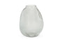 Linsy Ribbed Glass Vase - Clear