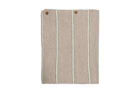 Mora Hemp & Cotton Duvet Cover - Stone Grey