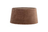 Mendai Velvet & Linen Lampshade - Mocha