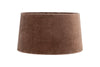 Mendai Velvet & Linen Lampshade - Mocha