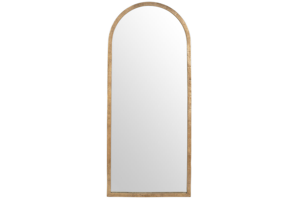 Murwara Full Length Mirror - Antique Brass