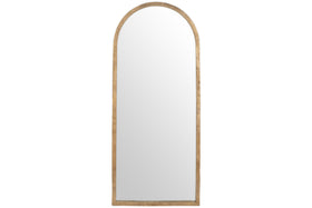 Murwara Full Length Mirror - Antique Brass