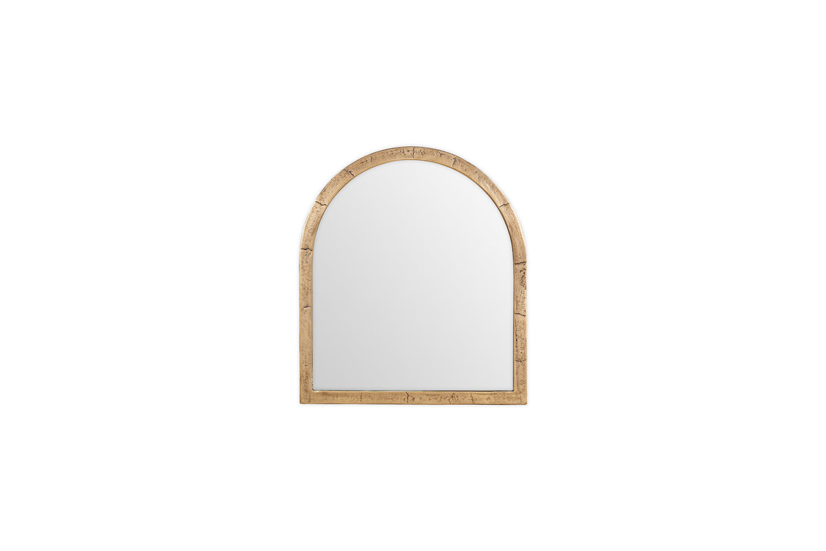Murwara Wall Mirror - Antique Brass