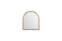 Murwara Wall Mirror - Antique Brass
