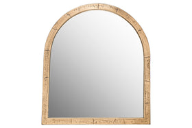 Murwara Wall Mirror - Antique Brass